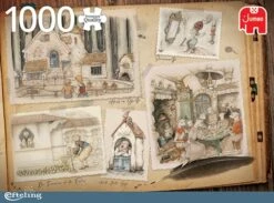 Jumbo 18874 Legpuzzel Efteling Anton-Pieck 1000pcs -Speel Actief Verkoop 18874 jumbo legpuzzel anton pieck efteling. 1