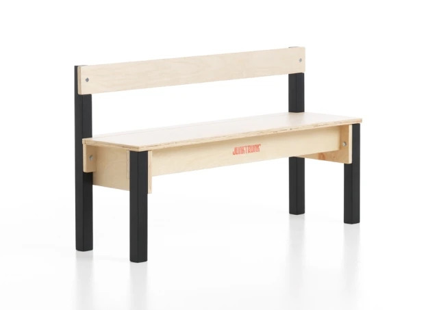 3-zits Bank Met Vaste Zitting En Rugleuning – Junktrunk 3 3-zits Bank Met Vaste Zitting En Rugleuning – Junktrunk