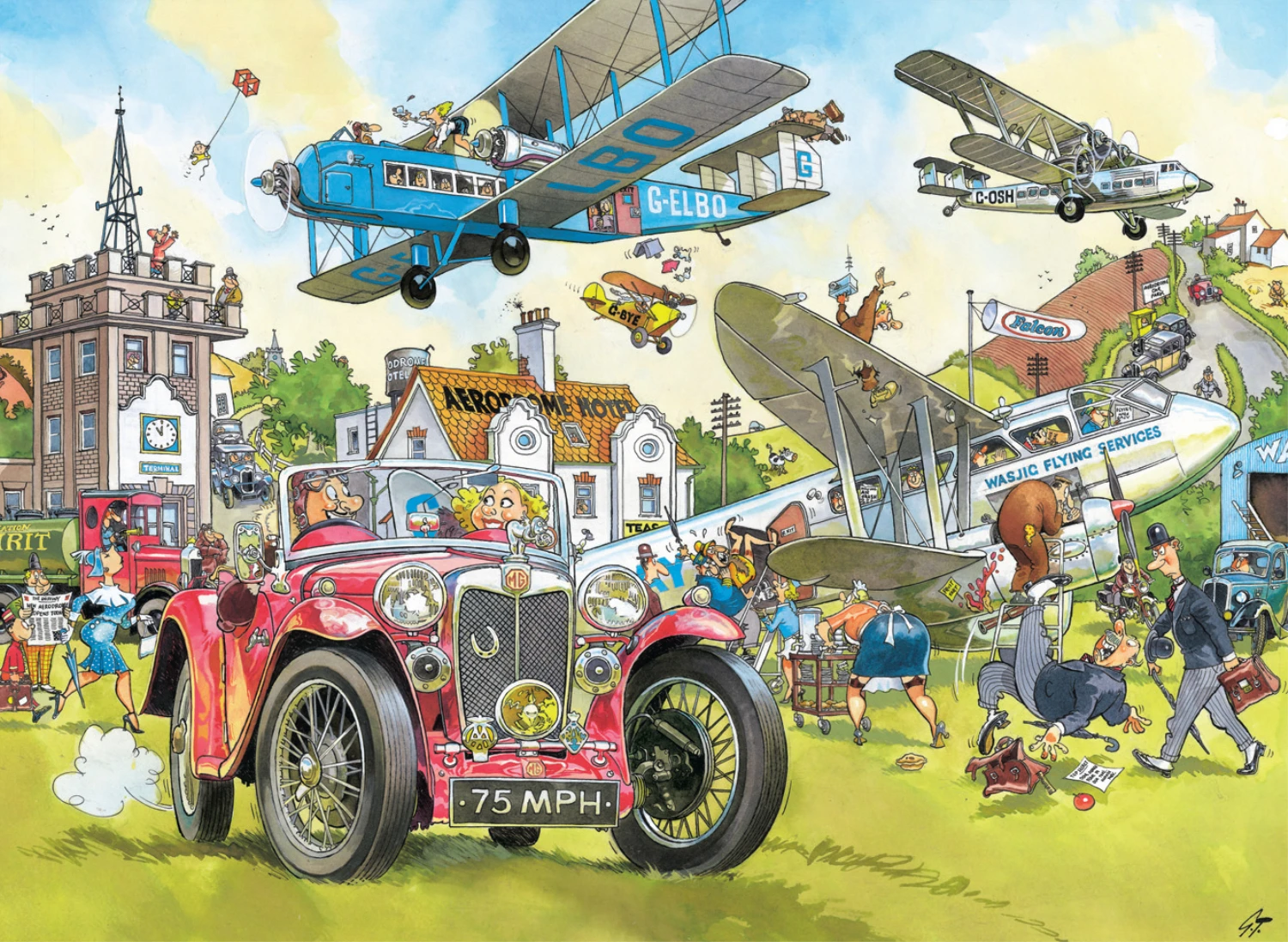 Jumbo 81447 Wasgij-Puzzel Destiny-5 Tijdreizen! 950 Stukjes 4 Jumbo 81447 Wasgij-Puzzel Destiny-5 Tijdreizen! 950 Stukjes - Afbeelding 2