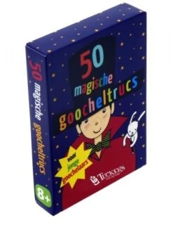 50 Kaarten Met Goocheltrucks, Vragen-voor-onderweg, Experimenten In Thema 50 Verbluffende Proefjes -Speel Actief Verkoop 50 magische goocheltrucks