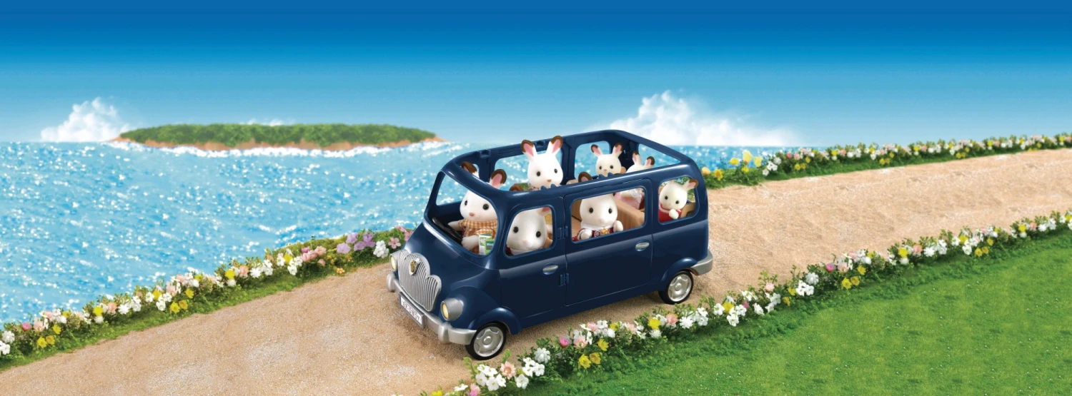 Sylvanian Families 7-zits Familiewagen SF5274 10 Sylvanian Families 7-zits Familiewagen SF5274 - Afbeelding 8