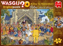 Jumbo 19176 Wasgij-puzzel Retro Original-4 Een Dag Om Nooit Te Vergeten 1000 Stukjes -Speel Actief Verkoop 79013929 8700890267