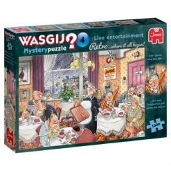 Jumbo 19177 Wasgij-puzzel Retro Mystery-4 Live Entertainment 1000 Stukjes