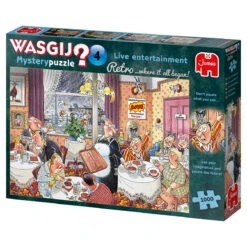 Jumbo 19177 Wasgij-puzzel Retro Mystery-4 Live Entertainment 1000 Stukjes -Speel Actief Verkoop 79013937 7558548490