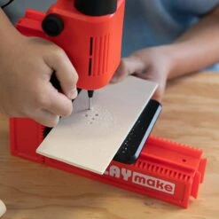 PLAYmake 4 In 1 Houtbewerkingsmachine Houtdraaibank -Speel Actief Verkoop 801200 playmake kolomboor speelactief 3