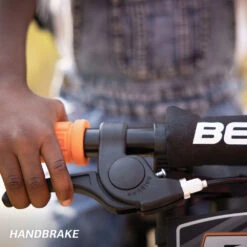 BERG BIKY Trial Groen Loopfiets 12 Inch Handrem -Speel Actief Verkoop 8715839090819 BERG Biky Trail Handbrake detail handrem