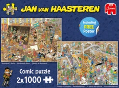 Jumbo 20052 Duo-Puzzel JvH Een Dagje Museum Jan-van-Haasteren -Speel Actief Verkoop 89767930 2835600513