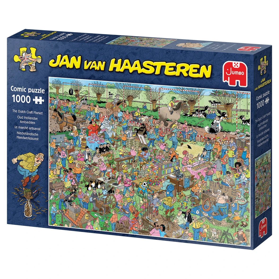 Jumbo 20046 Puzzel-JvH Oud Hollandse Ambachten Jan-van-Haasteren 6 Jumbo 20046 Puzzel-JvH Oud Hollandse Ambachten Jan-van-Haasteren - Afbeelding 4