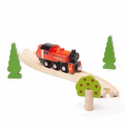 BigJigs BJT493 Houten Locomotief Ivatt Houten Trein -Speel Actief Verkoop BigJigs BJT493 locomotief Ivatt 2