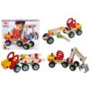 Eichhorn 3in1 Constructor 140-dlg Houten Constructie-speelgoed Harvester -Speel Actief Verkoop Eichhorn constructor 3 in 1 140 dlg houten speelgoed harvester