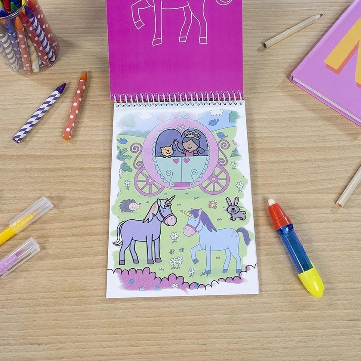 Water Magic Pictures Unicorns Kleuren Met Water 5 Water Magic Pictures Unicorns Kleuren Met Water - Afbeelding 3