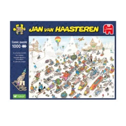 Jumbo 1110100025 Puzzel Jan Van Haasteren It’s All Going Downhill -Speel Actief Verkoop Jumbo 1110100025