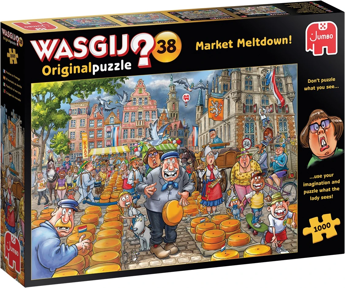 Jumbo 25010 Legpuzzel Wasgij Original 38 Kaasalarm 5 Jumbo 25010 Legpuzzel Wasgij Original 38 Kaasalarm - Afbeelding 3