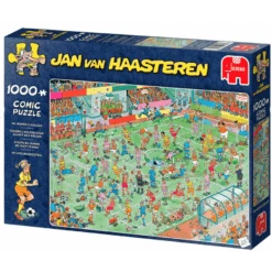 Jumbo 19091 JvH LegPuzzel Vrouwenvoetbal Jan Van Haasteren -Speel Actief Verkoop Jumbo puzzel legpuzzel 19091 JvH jan van haasteren vrouwenvoetbal 3