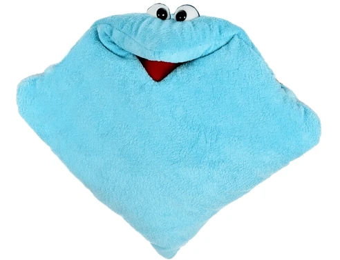 Troetelkussen Blauw Living Puppets 3 Troetelkussen Blauw Living Puppets