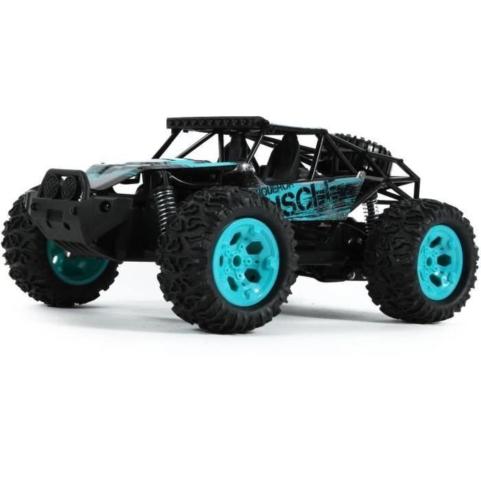 MGM Turbo Challenge Sportbuggy 33 Cm 2,4 GHz RC Zwart/Blauw 3 MGM Turbo Challenge Sportbuggy 33 Cm 2,4 GHz RC Zwart/Blauw