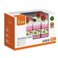 Vigatoys Aardbeiencake (Snijfiguur) -Speel Actief Verkoop aardbeien cake vigatoys 51324 2