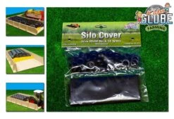 KidsGlobe Afdekzeil En Autobanden Voor Sleufsilo -Speel Actief Verkoop afdekzeil sleufsilo met bandjes 1 1