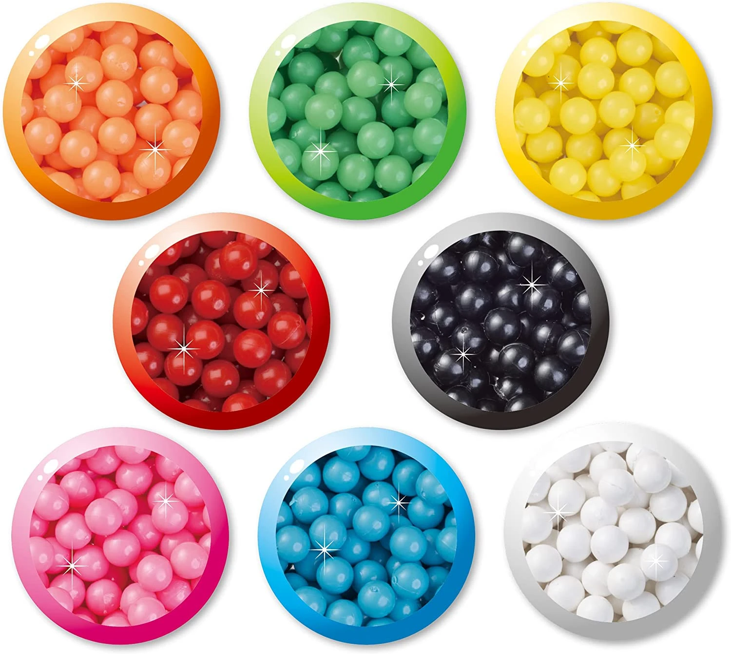 Aquabeads AB31517 Navulling Parelpakket – Refill Solid Bead Pack 4 Aquabeads AB31517 Navulling Parelpakket – Refill Solid Bead Pack - Afbeelding 2