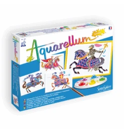 Aquarellum Junior Ridders – Knutselpakket Schilderen Sentosphere -Speel Actief Verkoop aquarellum junior ridders sentosphere 32695 schilderen 1 1