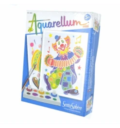 Aquarellum Mini Clowns – Knutselpakket Schilderen Sentosphere