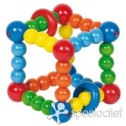 Babyspeeltje Kubus Rammelaar