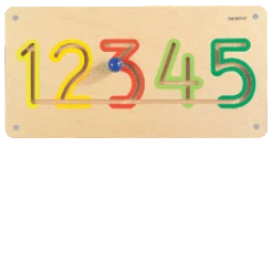 Wandelement Cijfers 1 – 5