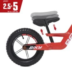BERG BIKY Cross Red Loopfiets 12 “ -Speel Actief Verkoop berg biky cross rood loopfiets 1