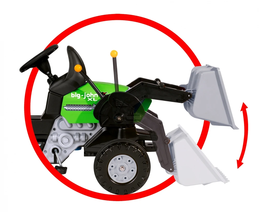 BIG John-XL Loader Traptractor Met Voorlader 5 BIG John-XL Loader Traptractor Met Voorlader - Afbeelding 3