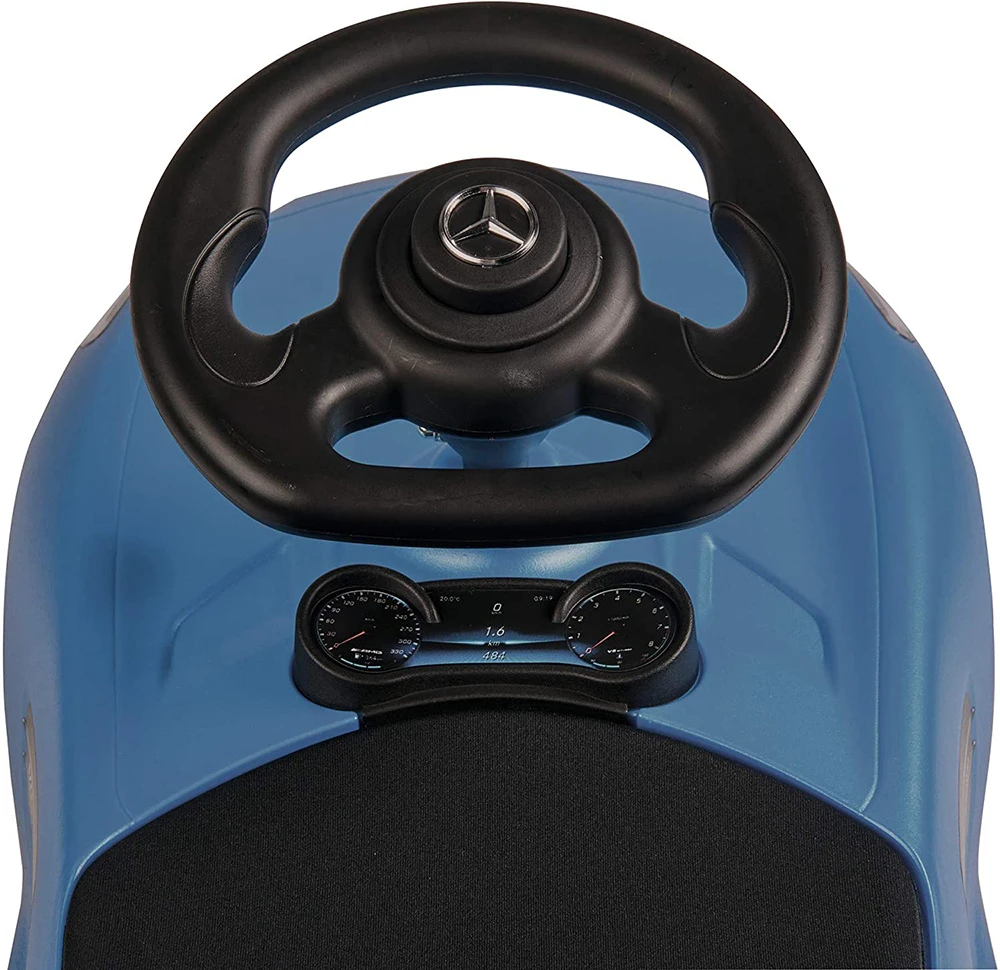 BIG Bobbycar Loopauto Mercedes AMG GT Blauw 5 BIG Bobbycar Loopauto Mercedes AMG GT Blauw - Afbeelding 3