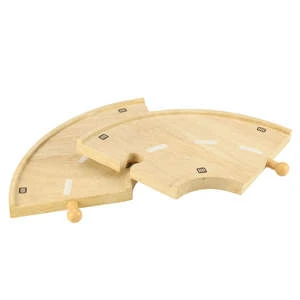 BigJigs BJR102 Road Aanvulset Bochten 4 BigJigs BJR102 Road Aanvulset Bochten - Afbeelding 2