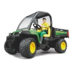 Bruder 2490 John-Deere Gator-855D Met Chauffeur