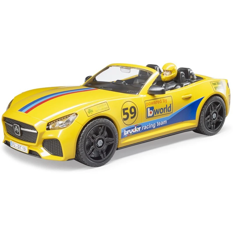 Bruder 02504 RAM-2500 Incl Autotransporter En Racing Roadster 7 Bruder 02504 RAM-2500 Incl Autotransporter En Racing Roadster - Afbeelding 5