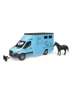 Bruder 2674 MB-Sprinter Paardentransporter + Paard