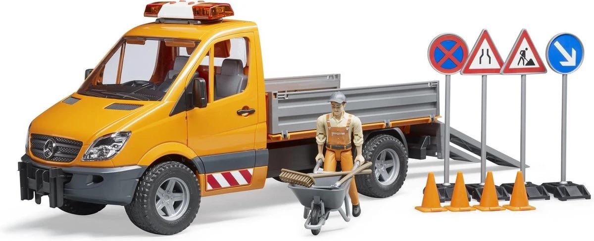 Bruder 2537 Mercedes-Benz Sprinter+accessoires 3 Bruder 2537 Mercedes-Benz Sprinter+accessoires