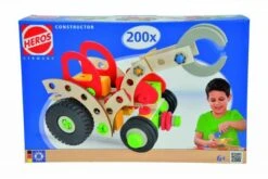 Eichhorn/Heros Constructor 200-delig Houten Constructie-speelgoed -Speel Actief Verkoop constructor 200 delig heros 39043