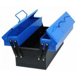 Gereedschapskist Kids-at-Work Gereedschapbox Metaal -Speel Actief Verkoop corvus a600029 kids at work gereedschapskist blauw 1