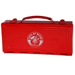 Gereedschapsbox Kids-at-Work Gereedschapskist Metaal -Speel Actief Verkoop corvus a600147 kids at work gereedschapskist rood 1