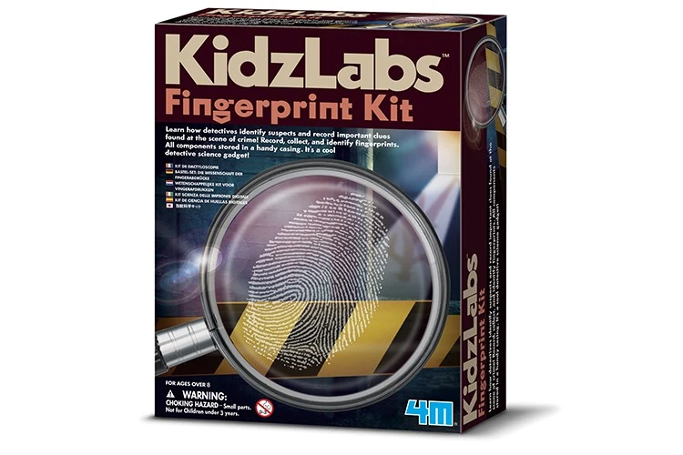 Detective Set Voor Vingerafdrukken – 4M Kidzlabs 4 Detective Set Voor Vingerafdrukken – 4M Kidzlabs - Afbeelding 2