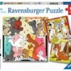 Disney Multiproperty – Ravensburger – 3 X 49 Stukjes