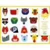 Djeco Stickers Stickerset Dierenkopjes -Speel Actief Verkoop djeco stickers dierenkopjes