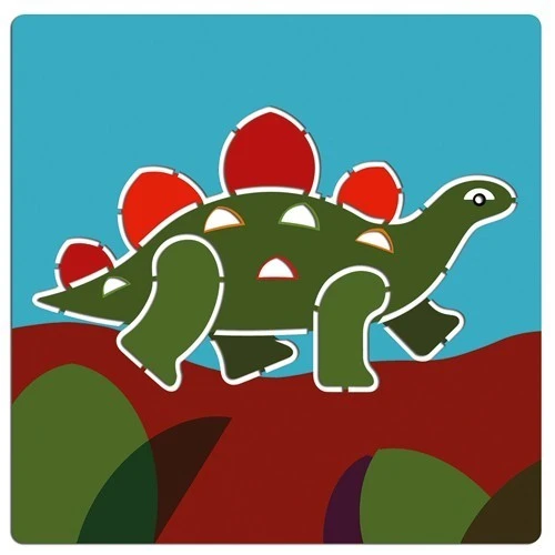 Djeco Tekensjablonen Dinosaurussen Knutselset 4 Djeco Tekensjablonen Dinosaurussen Knutselset - Afbeelding 2