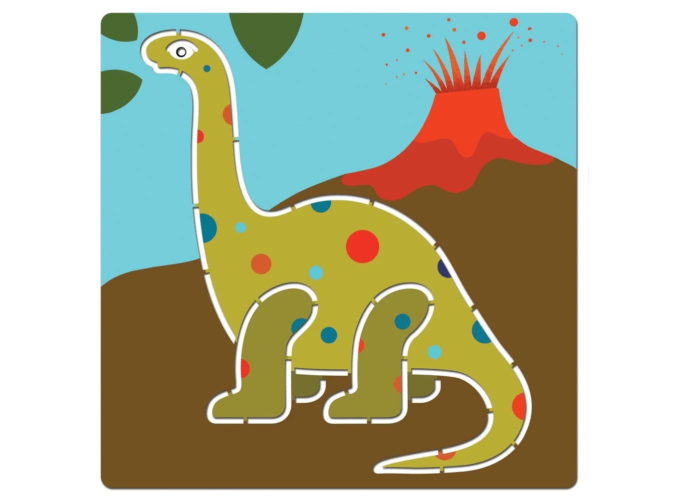 Djeco Tekensjablonen Dinosaurussen Knutselset 5 Djeco Tekensjablonen Dinosaurussen Knutselset - Afbeelding 3