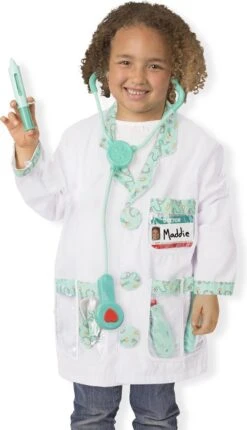 Melissa & Doug Doktersset Verkleedkleren Dokter Meliss&Doug -Speel Actief Verkoop doktersset doktersjas verkleedkleding melissadoug speelactief.nl 2