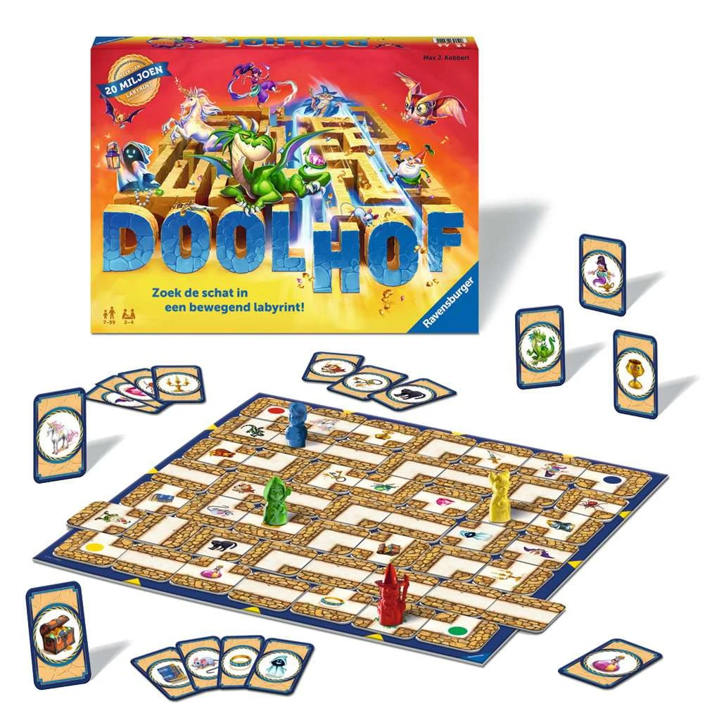 Doolhof – Bordspel Ravensburger 4 Doolhof – Bordspel Ravensburger - Afbeelding 2