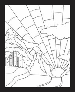 Glas In Lood Kleurboek Reizen -Speel Actief Verkoop download 4