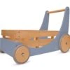 Kinderfeets Cargo Walker Duwkar En Speelgoedkist In 1. -Speel Actief Verkoop duwkar kinderfeets cargo walker blauw