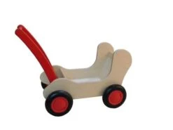 2-in-1 Duwkar En Poppenwagen – V. Dijktoys Combi -Speel Actief Verkoop duwkar poppenwagen 2in1 v.dijktoys combiwagen rood
