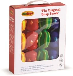 Edushape De Originele Klik Kralen 12 Pc Peuterspeelgoed
