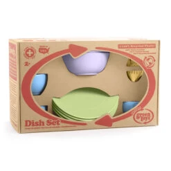 Green Toys Green-Toys Eetservies Plate-and-Cup 7 Green Toys Green-Toys Eetservies Plate-and-Cup -Speel Actief Verkoop eetservies schotelset green toys 1